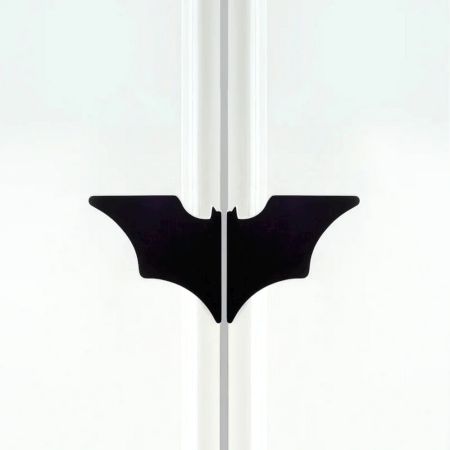 Handcrafted Acacia Wood Batman Cupboard Handles Set